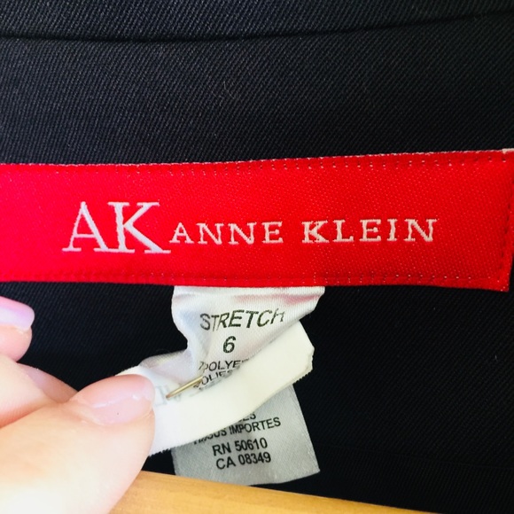 🔥 Anne Klein Deep Dark Purple  Career Blazer - Picture 6 of 7